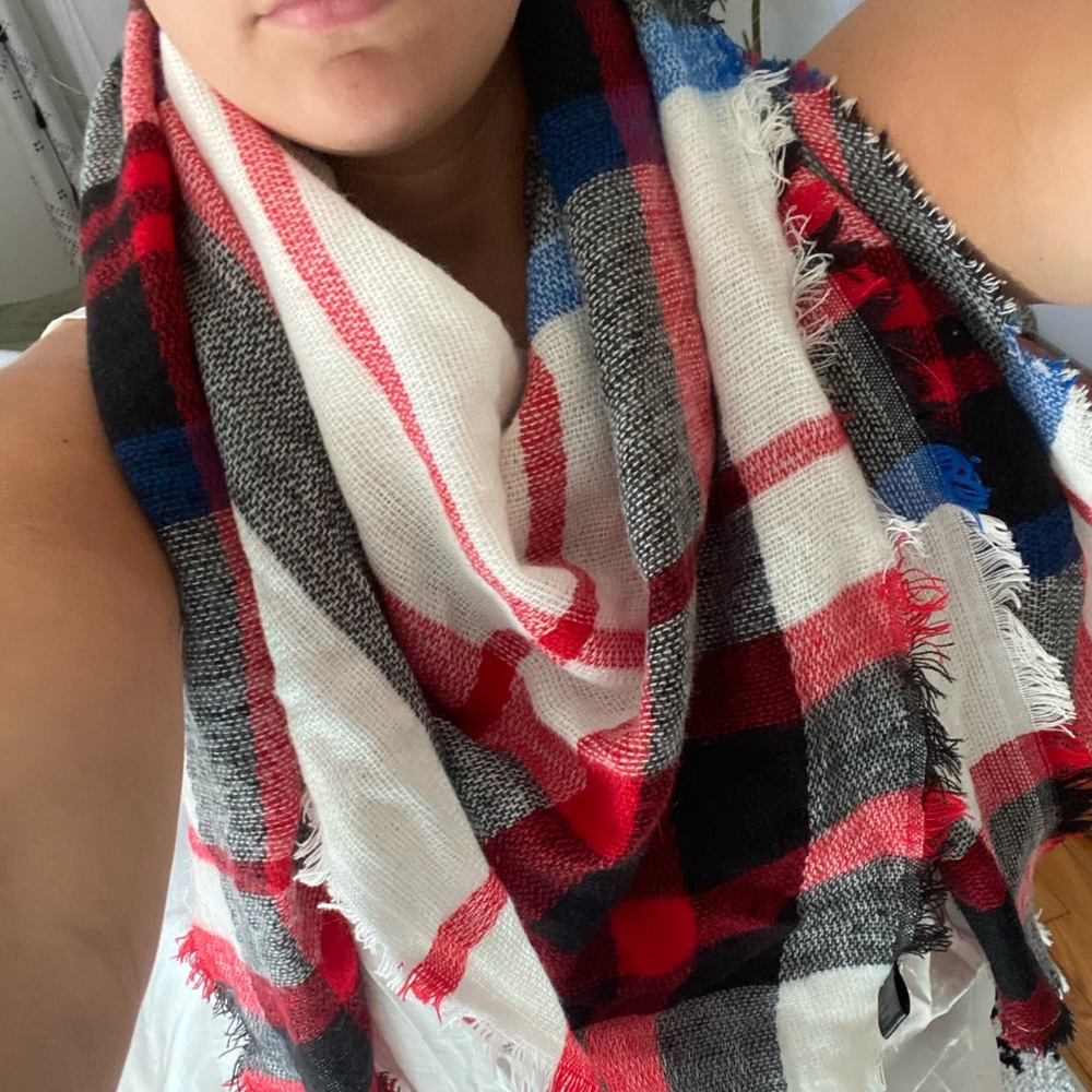 Plaid scarf